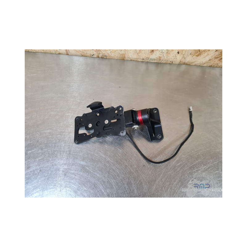 Support de plaque déporté Ducati 1200 Diavel Dark 2015 à 2018 