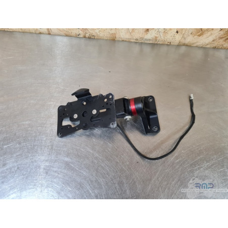 Support de plaque déporté Ducati 1200 Diavel Dark 2015 à 2018 