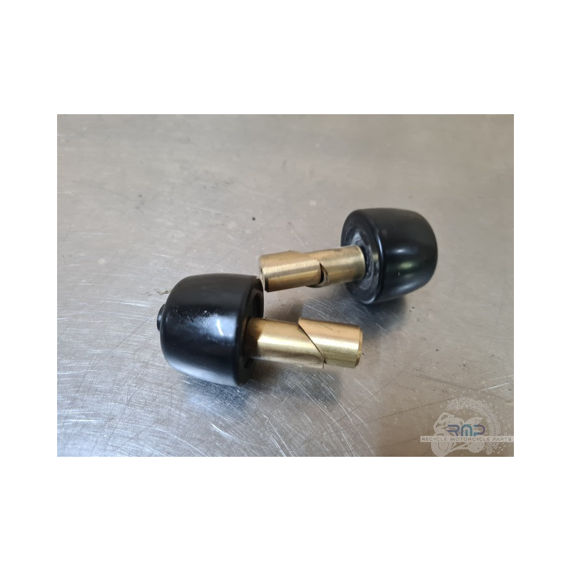 Paire d'embout de guidon Ducati 1200 Diavel Dark 2015 à 2018 