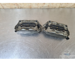 Paire d'etrier de frein avant Brembo M40 Ducati 1200 Diavel Dark 2015 à 2018 