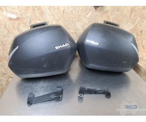 Paire de valise latéral avec support Ducati 1200 Diavel Dark 2015 à 2018 