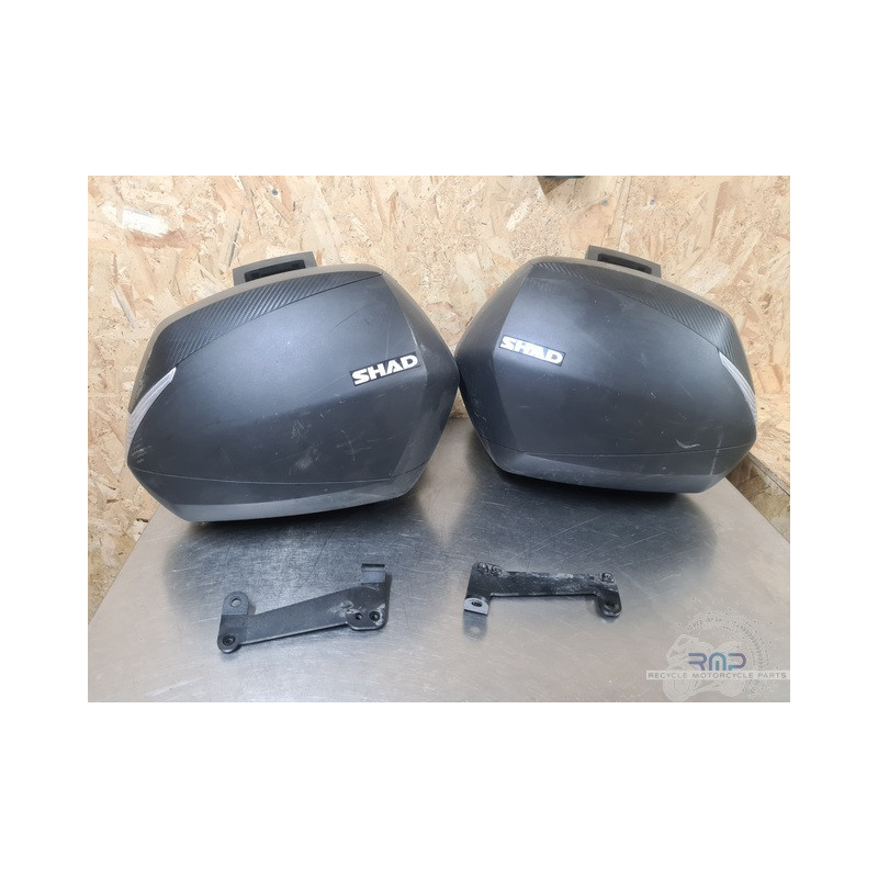 Paire de valise latéral avec support Ducati 1200 Diavel Dark 2015 à 2018 
