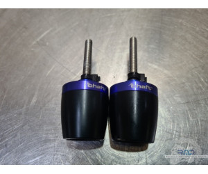 Paire d'embout de guidon Suzuki 600 GSXR 2008 à 2010 