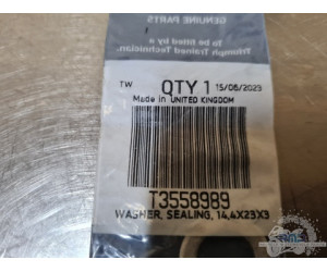 Jointde bouchon de vidange T3558989 Triumph Daytona 675 2006 à 2008 