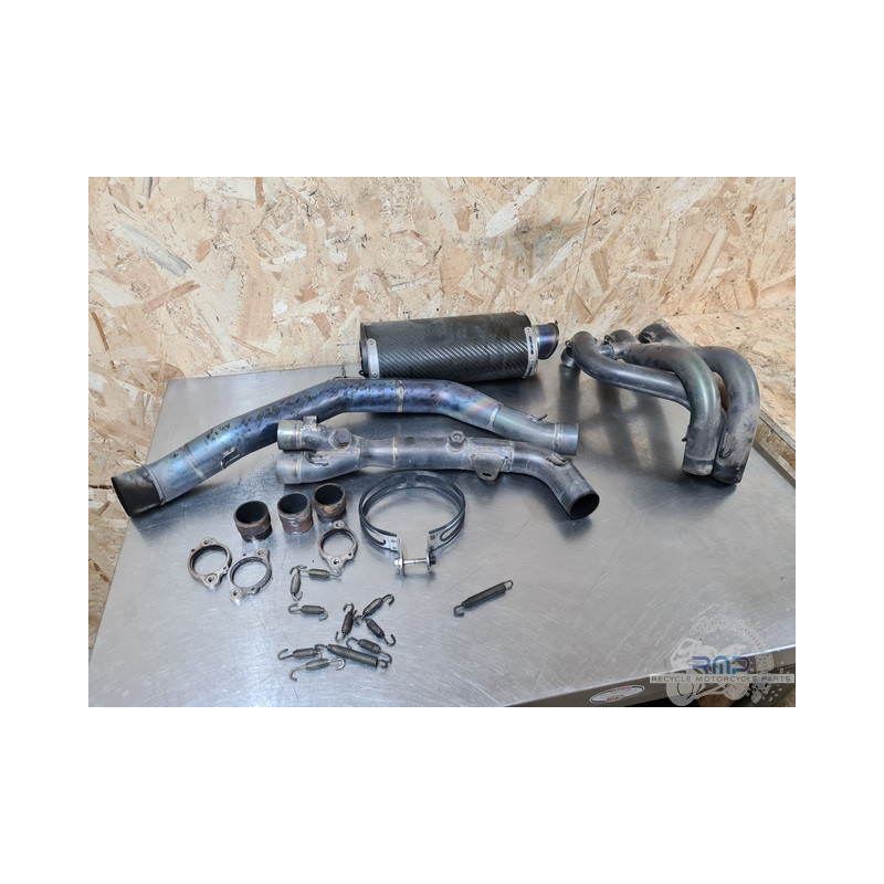 Ligne d'échappement complete Termignoni titane Triumph Daytona 675 2006 à 2008 