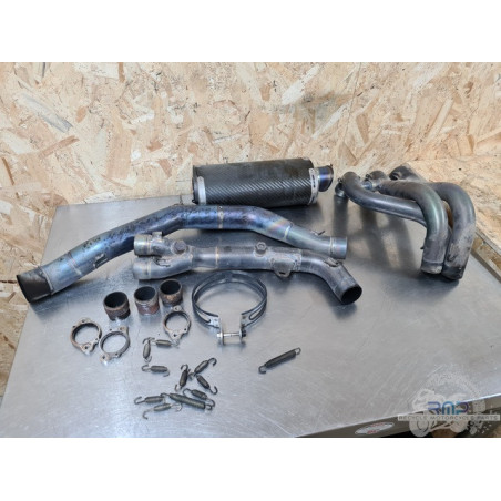Ligne d'échappement complete Termignoni titane Triumph Daytona 675 2006 à 2008 