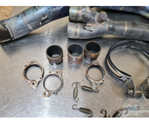 Ligne d'échappement complete Termignoni titane Triumph Daytona 675 2006 à 2008 