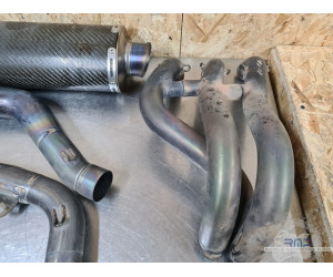 Ligne d'échappement complete Termignoni titane Triumph Daytona 675 2006 à 2008 