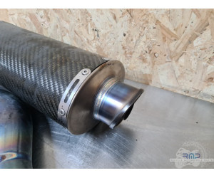 Ligne d'échappement complete Termignoni titane Triumph Daytona 675 2006 à 2008 