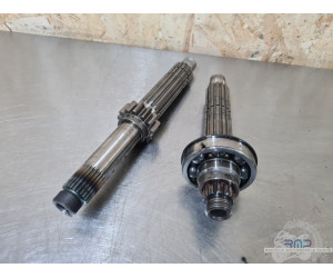 Paire d'arbre de boite de vitesse Triumph Daytona 675 2006 à 2008 