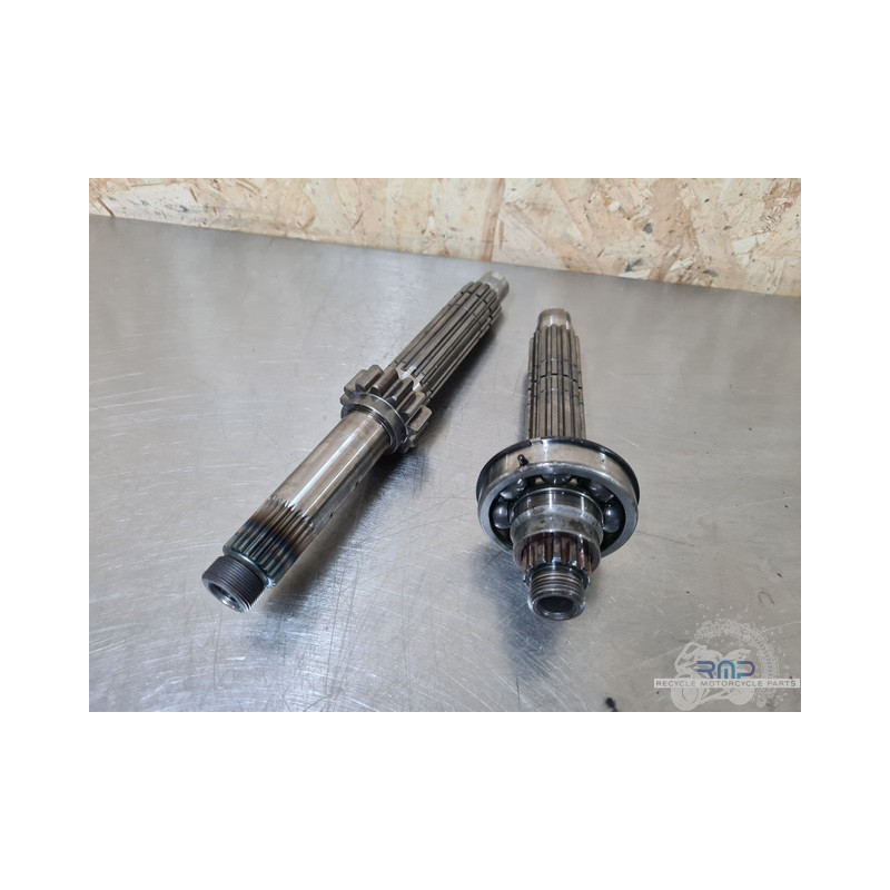 Paire d'arbre de boite de vitesse Triumph Daytona 675 2006 à 2008 