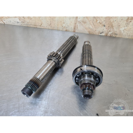 Paire d'arbre de boite de vitesse Triumph Daytona 675 2006 à 2008 