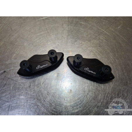 Paire de cache rétroviseur Lightec Aprilia RSV 2009 à 2014 
