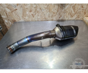 Silencieux akrapovic raccourcie Aprilia RSV4 2009 à 2014 