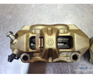 Paire d'étrier de frein avant Brembo M40 Aprilia RSV4 2009 à 2014 