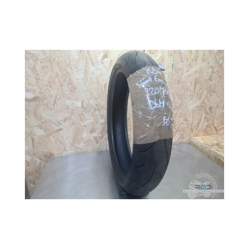 Pneu avant Mitas Sport Force + Suzuki SV 1000 N 2003 à 2007 