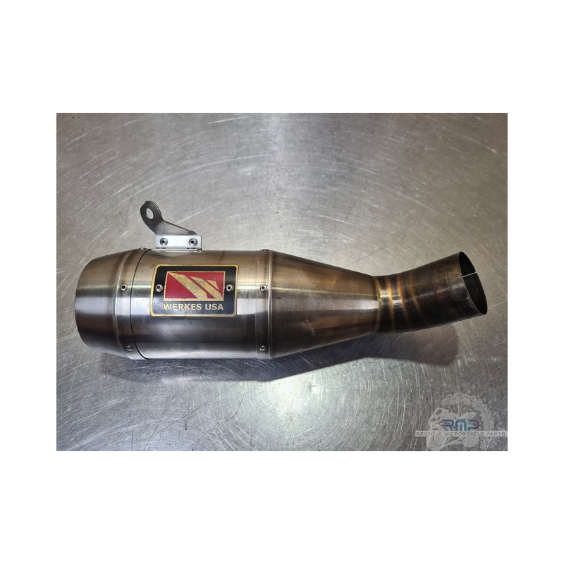 Silencieux d'échappement Werkes USA Aprilia RSV4 2009 à 2014 Yamaha YZF R6 5SL 2003 à 2005 