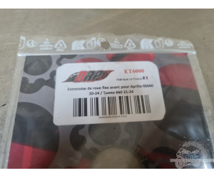 Entretoise de roue avant Aprilia 660 RS 2021 à 2024 Suzuki 650 SV N 1999 à 2002 