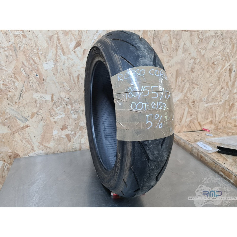 Pneu arrière Pirelli Rosso Corsa 2 180 - 55 - 17 Suzuki 650 SV N 1999 à 2002 