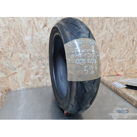 Pneu arrière Pirelli Rosso Corsa 2 180 - 55 - 17 Suzuki 650 SV N 1999 à 2002 