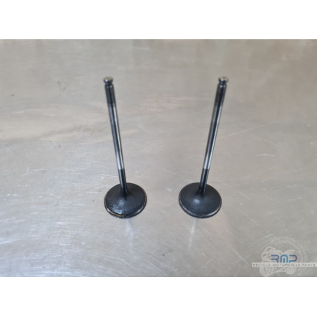 Paire de soupape d'échappement Suzuki 650 SV N 1999 à 2002 