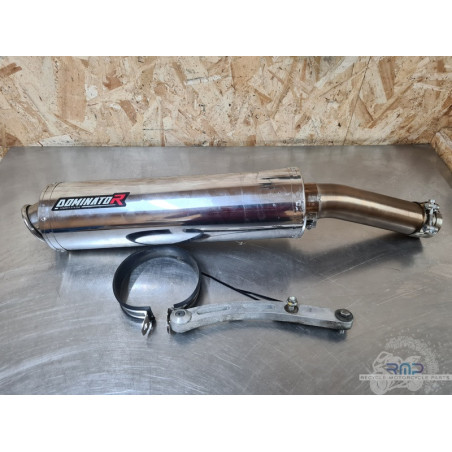 Silencieux d'échappement Dominator Suzuki 650 SV N 1999 à 2002 