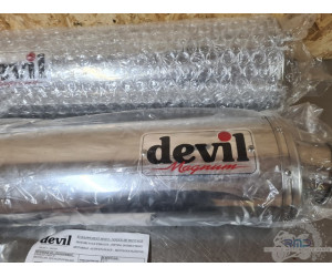 Pairedesilencieuxd'échappement Devil Magnum Kawasaki ZR7 - ZX9 - ZZR - GTR -  Bandit Ducati 123 