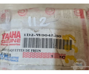 Plaquette de frein 600 XT 1D2-W0045-00 Ducati 123 