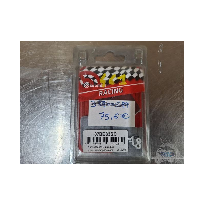 Plaquette de frein Brembo 07bb33sc Ducati S4R - 996 - 998 - 749 - 999 x2 Ducati 123 