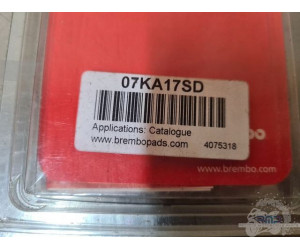Plaquette de frein Brembo 400 DRZ 07ka17sd Ducati 123 