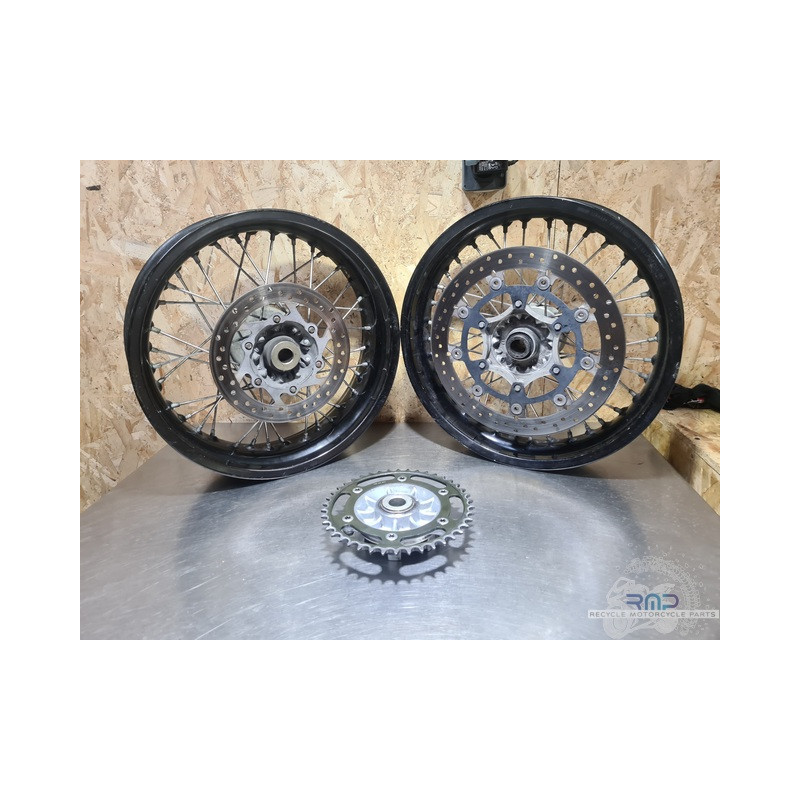 Paire de jantes KTM 690 SM 2007 à 2008 