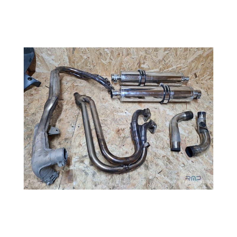 Ligne d'échappement complete Delkevic Honda ST 1100 Pan européan 1992 à 2001 