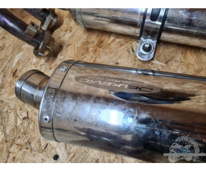 Ligne d'échappement complete Delkevic Honda ST 1100 Pan européan 1992 à 2001 