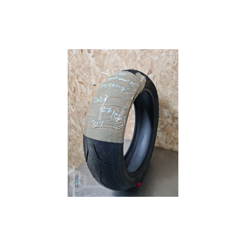 PneuarrièreDunlop Sportsmart 2 180 - 55 - 17 Honda ST 1100 Pan européan 1992 à 2001 