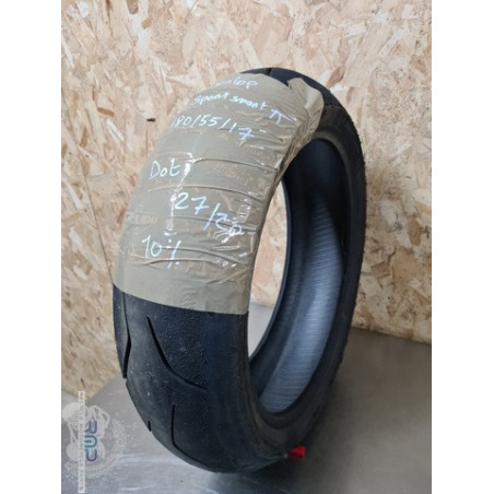 PneuarrièreDunlop Sportsmart 2 180 - 55 - 17 Honda ST 1100 Pan européan 1992 à 2001 