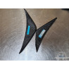 Paire de coque de rétroviseur carbone MV Agusta F4 1000 2010 à 2012 
