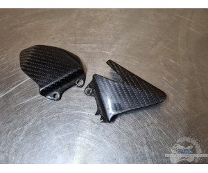 Pare talon carbone MV Agusta F4 1000 2010 à 2012 