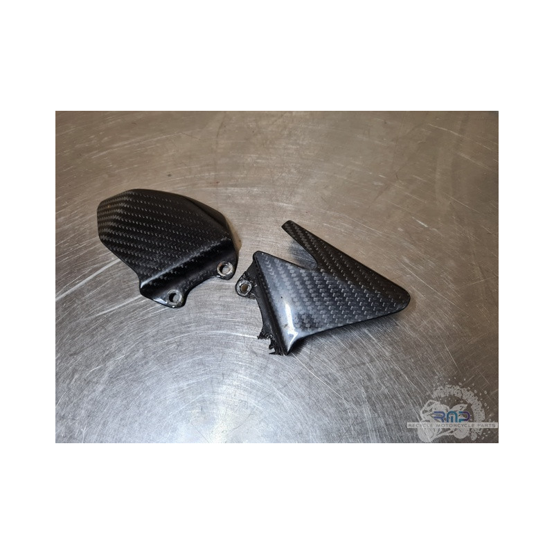 Pare talon carbone MV Agusta F4 1000 2010 à 2012 