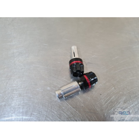 Paire d'embout de guidon MV Agusta F4 1000 2010 à 2012 