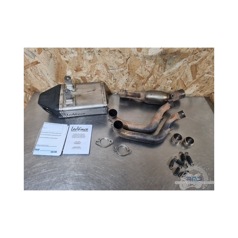 Ligne déchappement complete Leovince Kawasaki Z 650 2017 à 2019 