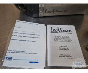 Ligne déchappement complete Leovince Kawasaki Z 650 2017 à 2019 
