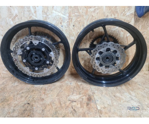 Paire de jantes Kawasaki Z 650 2017 à 2019 