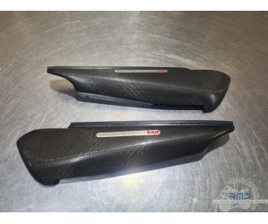 Paire de cache sous selle carbone Ducati Monster S4R 996 2003 à 2006 