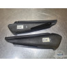 Paire de cache sous selle carbone Ducati Monster S4R 996 2003 à 2006 