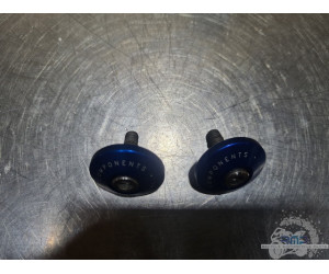 Paire d'embout de guidon Honda 600 Hornet 2002 à 2004 