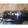Silencieux d'échappement Devil carbone Honda 600 Hornet 2002 à 2004