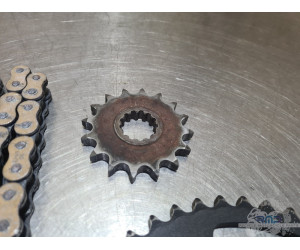 Kit chaine Yamaha YZF R1 2000 à 2001 