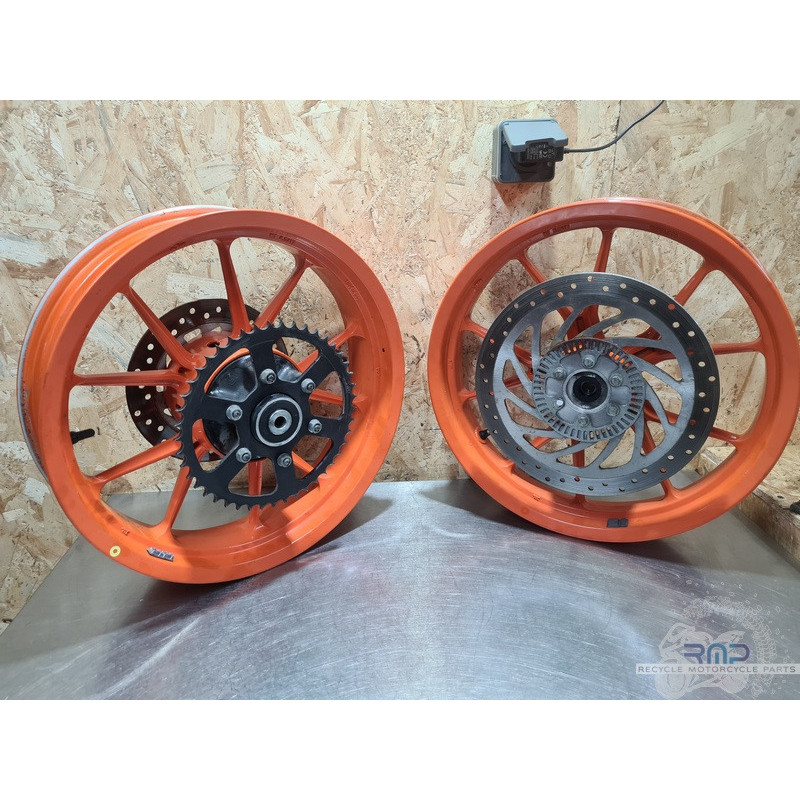 Paire de jantes KTM 390 Duke 2013 à 2016 