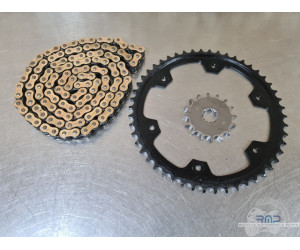 Kit chaine Triumph 900 Tiger Rally Pro 2020 à 2026 