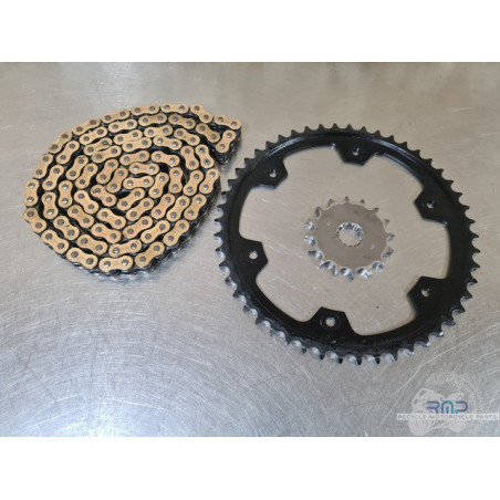 Kit chaine Triumph 900 Tiger Rally Pro 2020 à 2026 